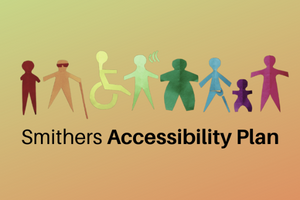 Smithers Accessibility Plan logo that links to a PDF of the approved plan